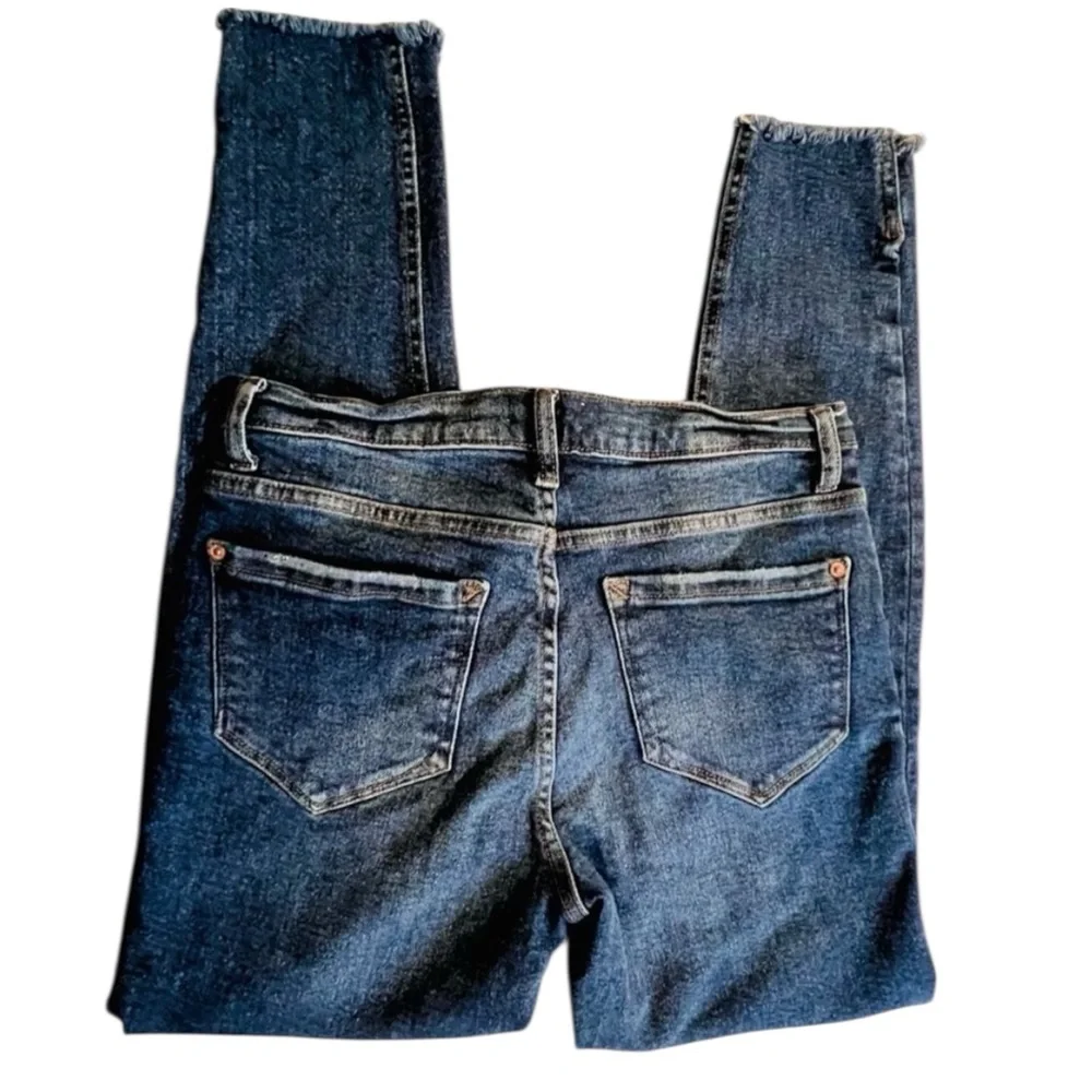 Kensie Jeans Vintage Luxe The‎ Kelsie Highrise Skinny, Blue, Size 6/28